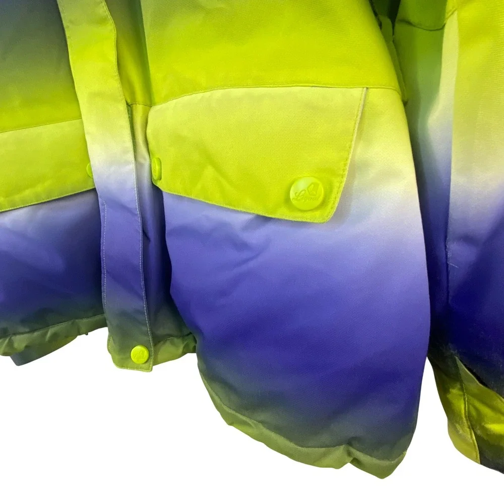 LIQUID Freerider Snowboard Jacket Mens Medium‎ Hooded Waterproof Insulated Ski